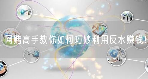 网赌高手教你如何巧妙利用反水赚钱！